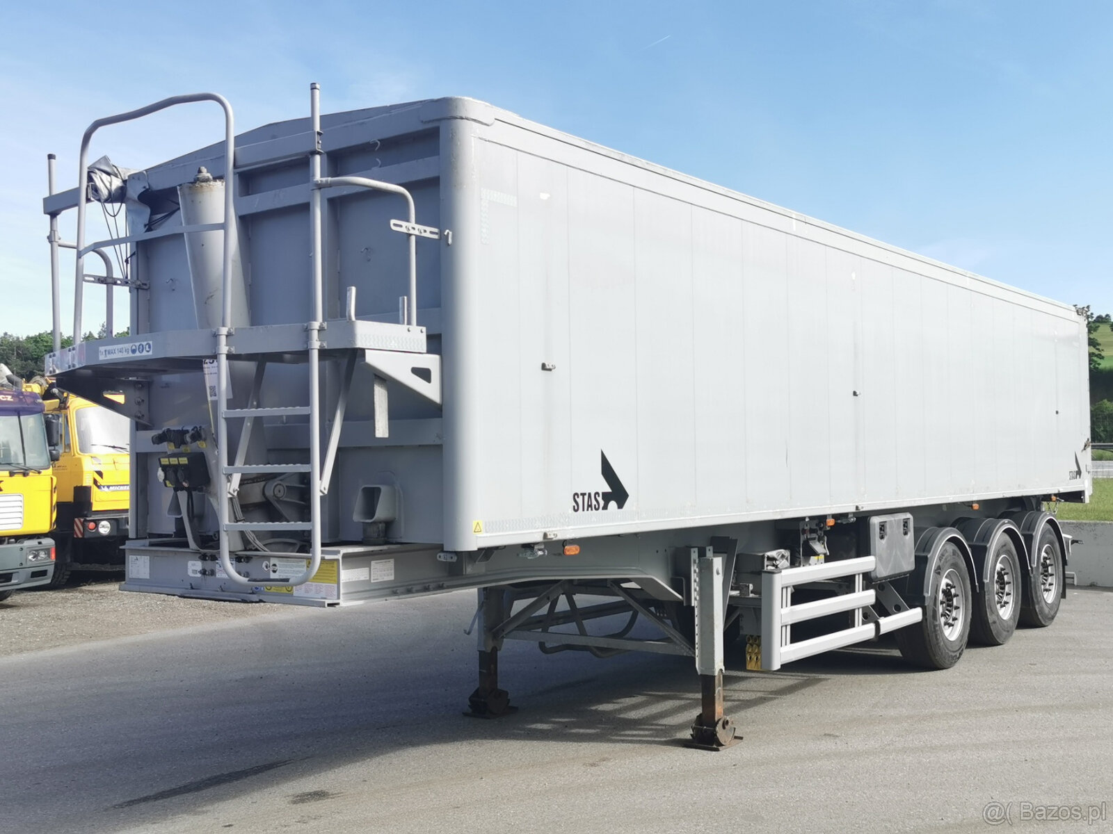 Sprzedam naczepę wywrotkę STAS S300CX o pojemności 50 m3