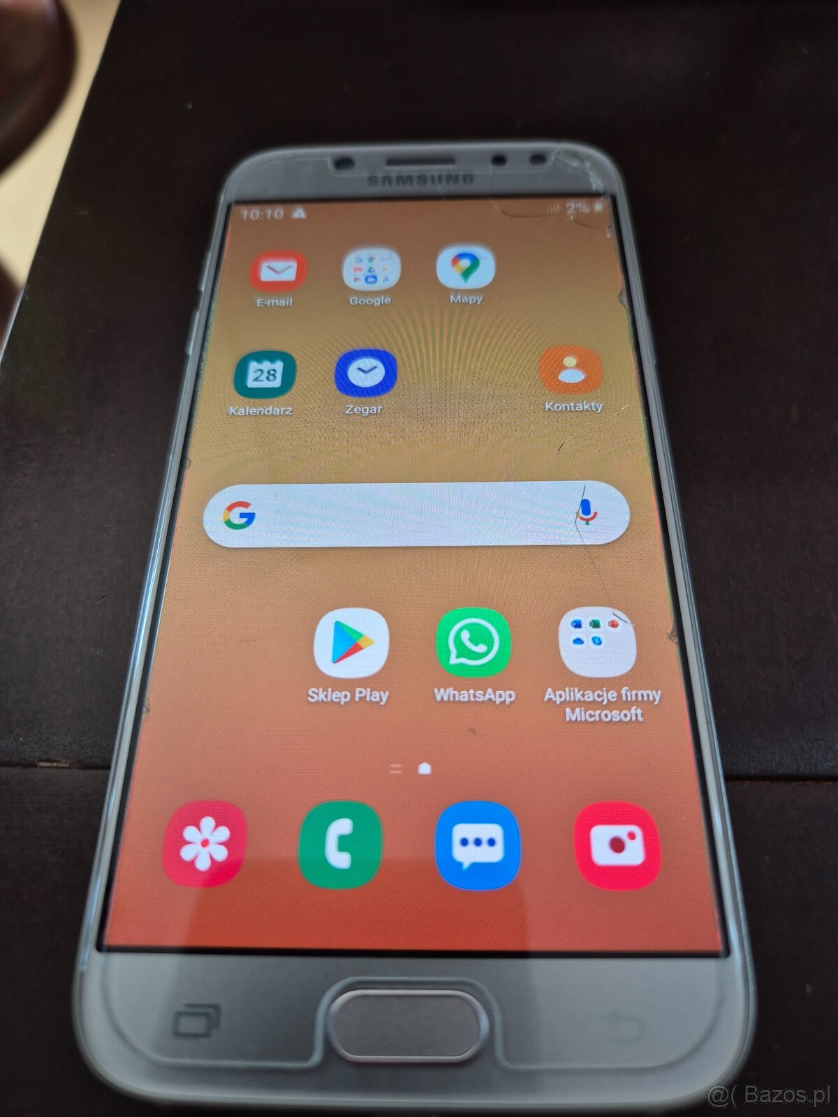 Sprzedam telefon komórkowy Samsung Galaxy J5 srebrny