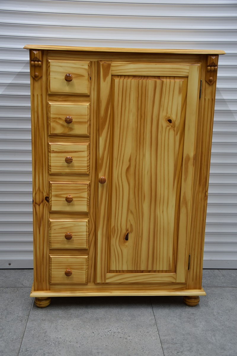 komoda z drewna sosnowego - jak nowa