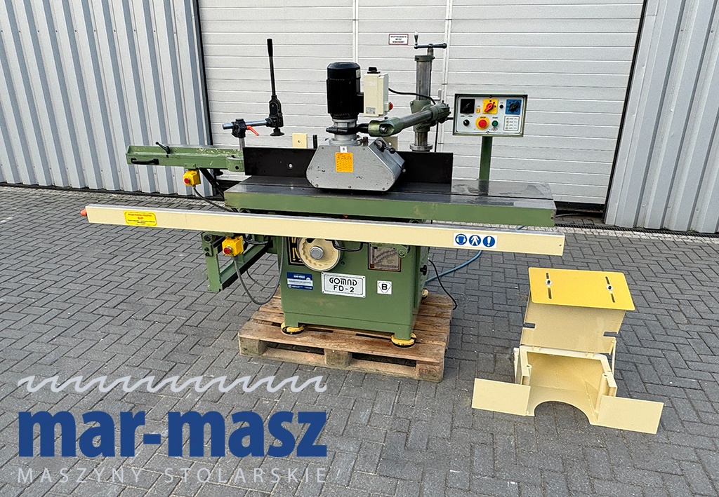 Frezarka dolnowrzecionowa GOMAD FD-2 z wózkiem bocznym