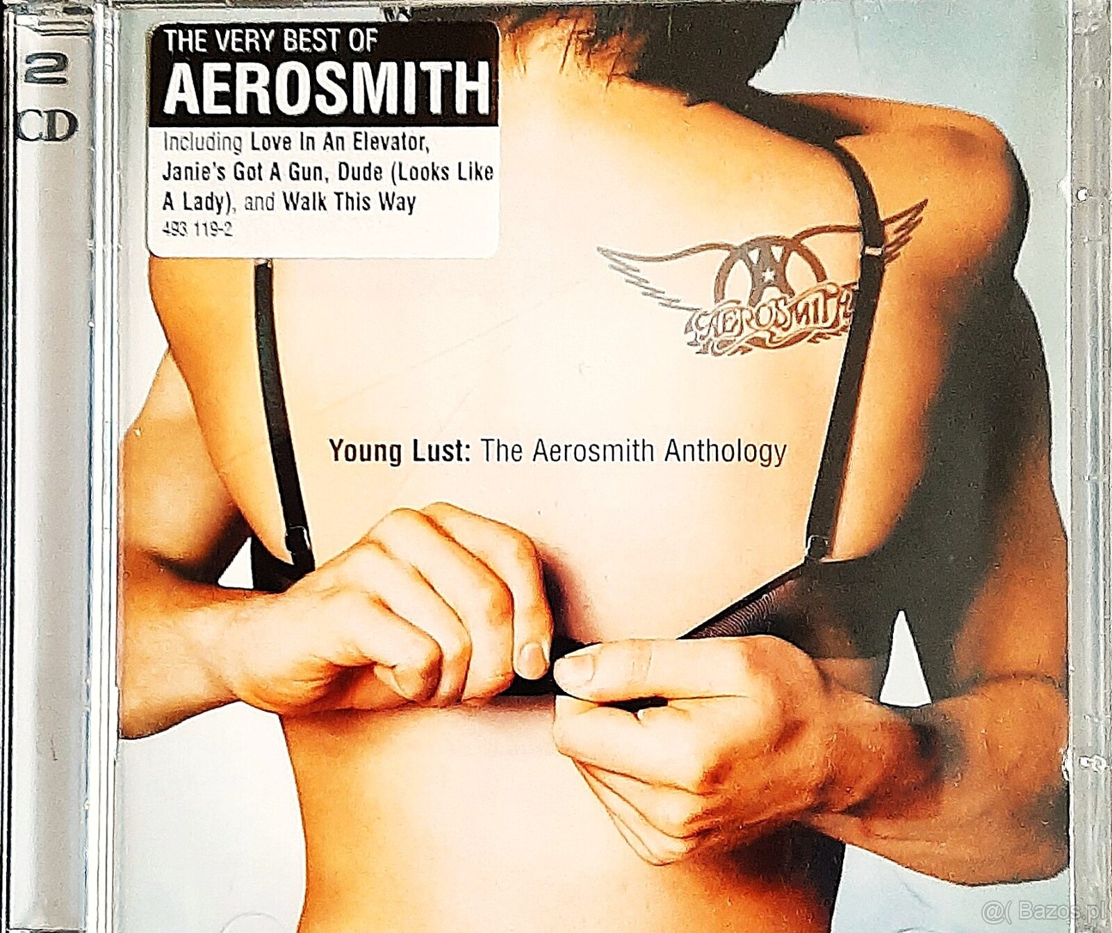 ⭐ Polecam Album 2XCD AEROSMITSH-Album Young Lust Anth