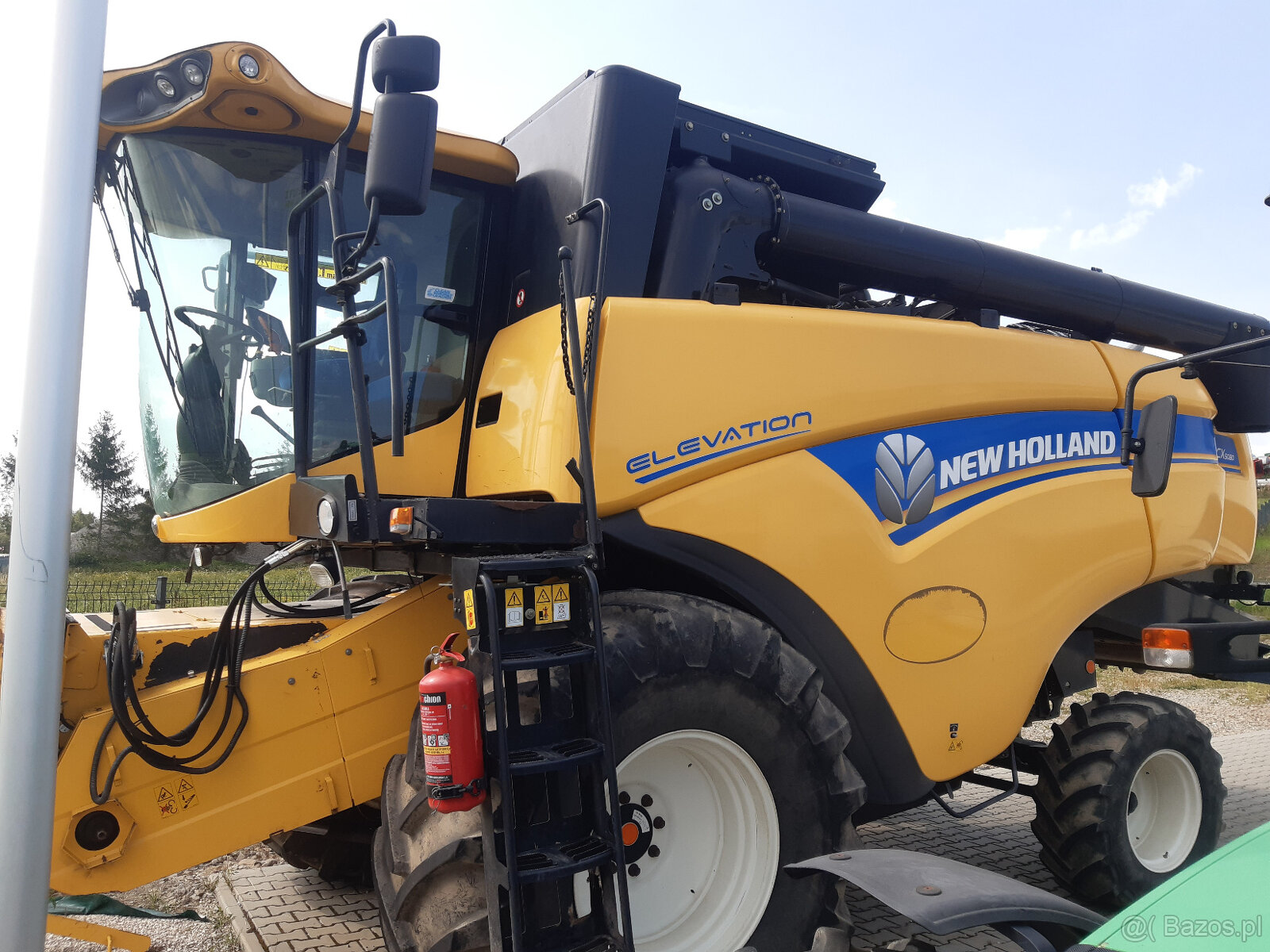 Kombajn New Holland CX5080 Elevation używany