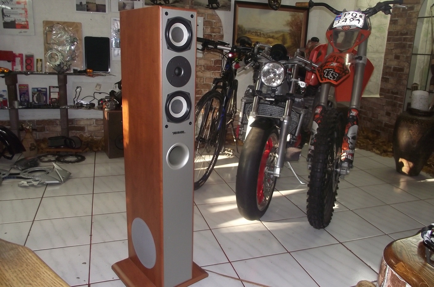 Vintage Głosniki Tonsil Zabytek Antyk WK1