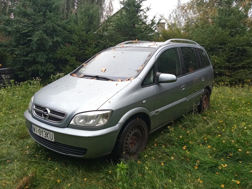 OPEL ZAFIRA 1.8 16V GAZ HAK OC 06/2026 7 MIEJSC