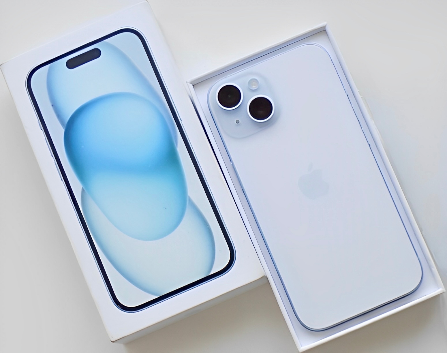 iPhone 15 Blue BATERIA 100% TOP