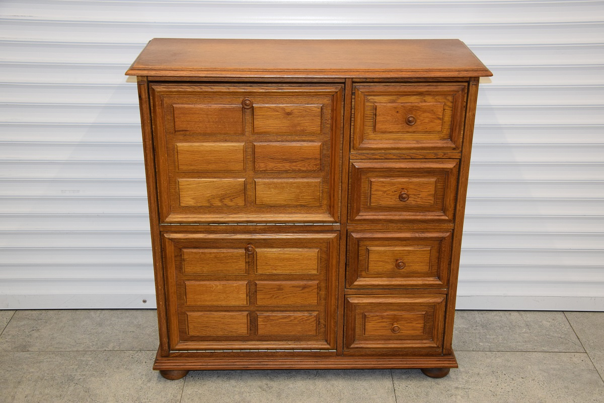 szafka na buty dębowa - jak nowa