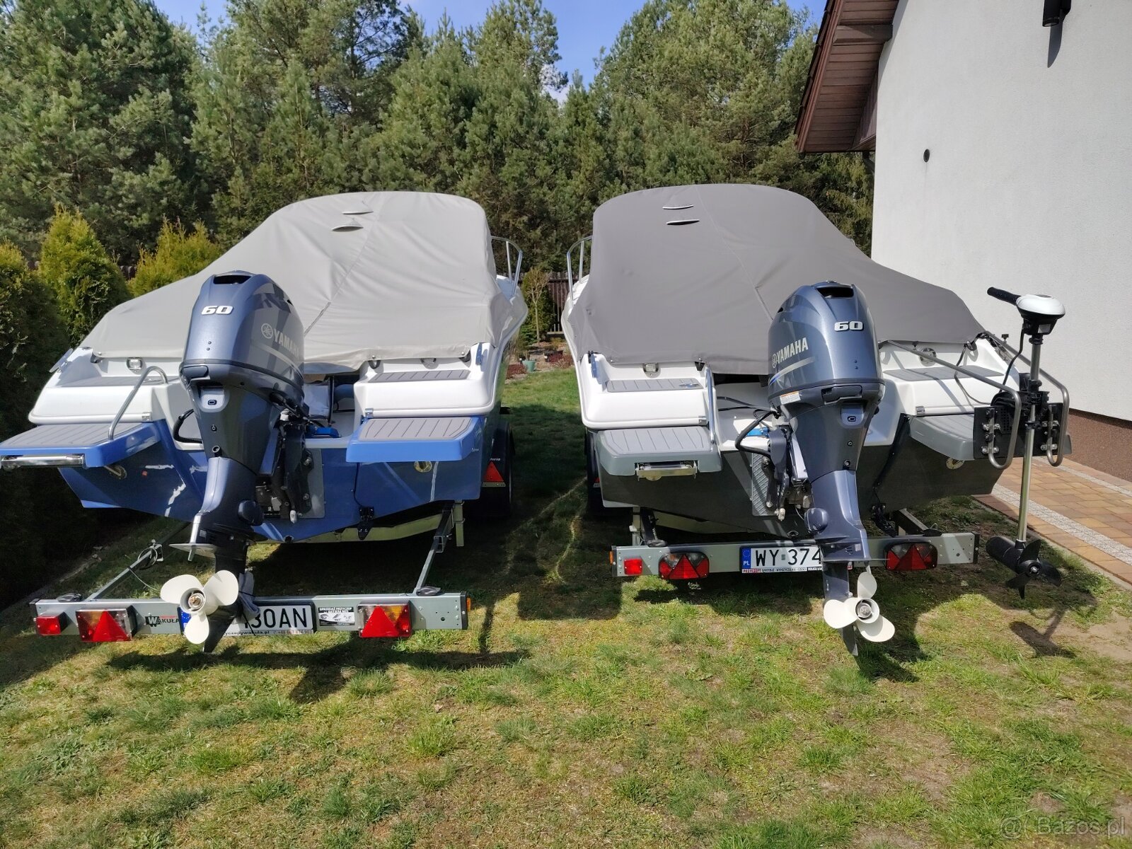 Motorówka SCALAR 525 CABIN+Silnik YAMAHA 60KM+Przyczepa