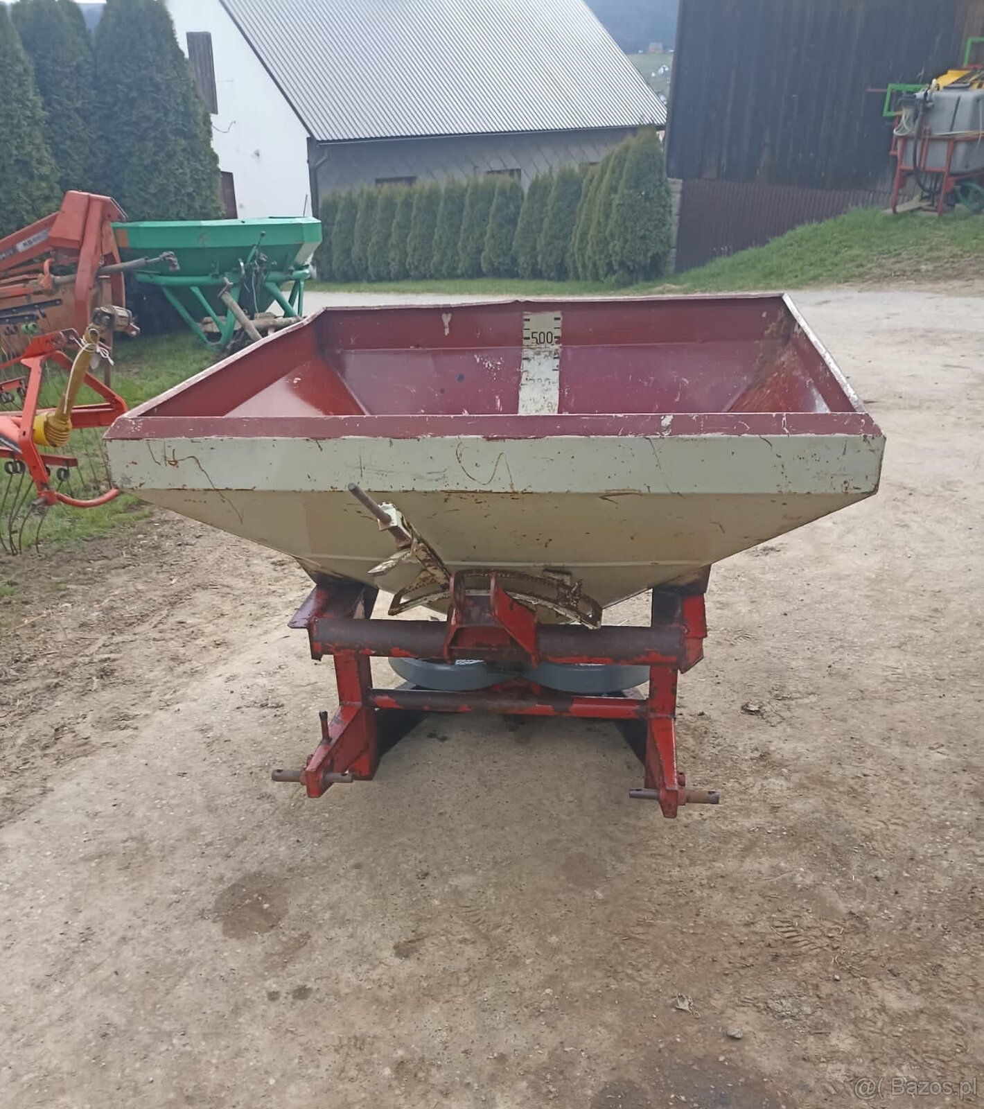 Rozsiewacz nawozów Rauch Komet ZS 800 N
