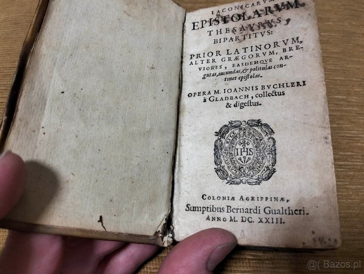 400-letni LIST – rok publikacji 1623 – Laconicarum epistolar