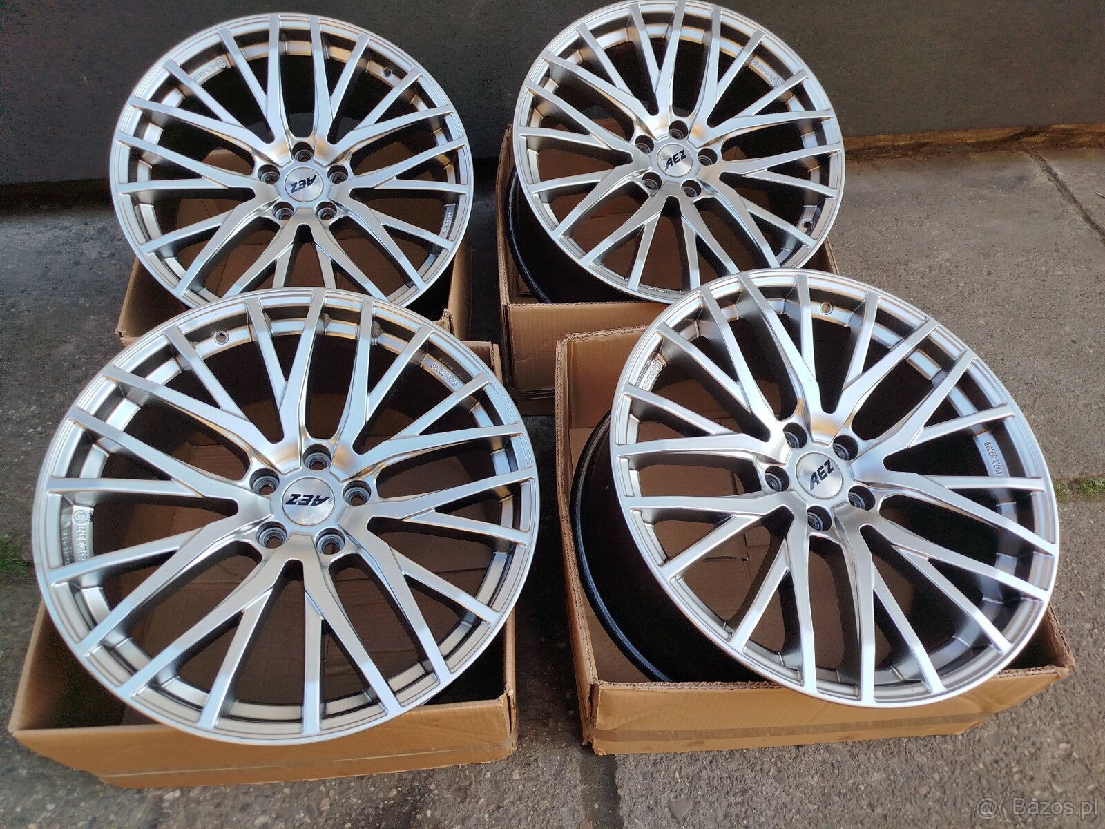 A101#Alufelgi 20" 5x114,3 et45 9,5J Tesla Toyota Lexus Hond