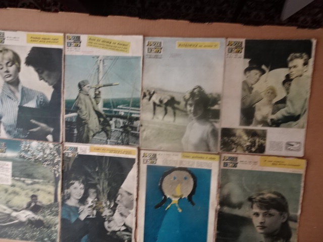 PRZEKROJ-tygodnik z roku 1959-17 gazet -stan-dst