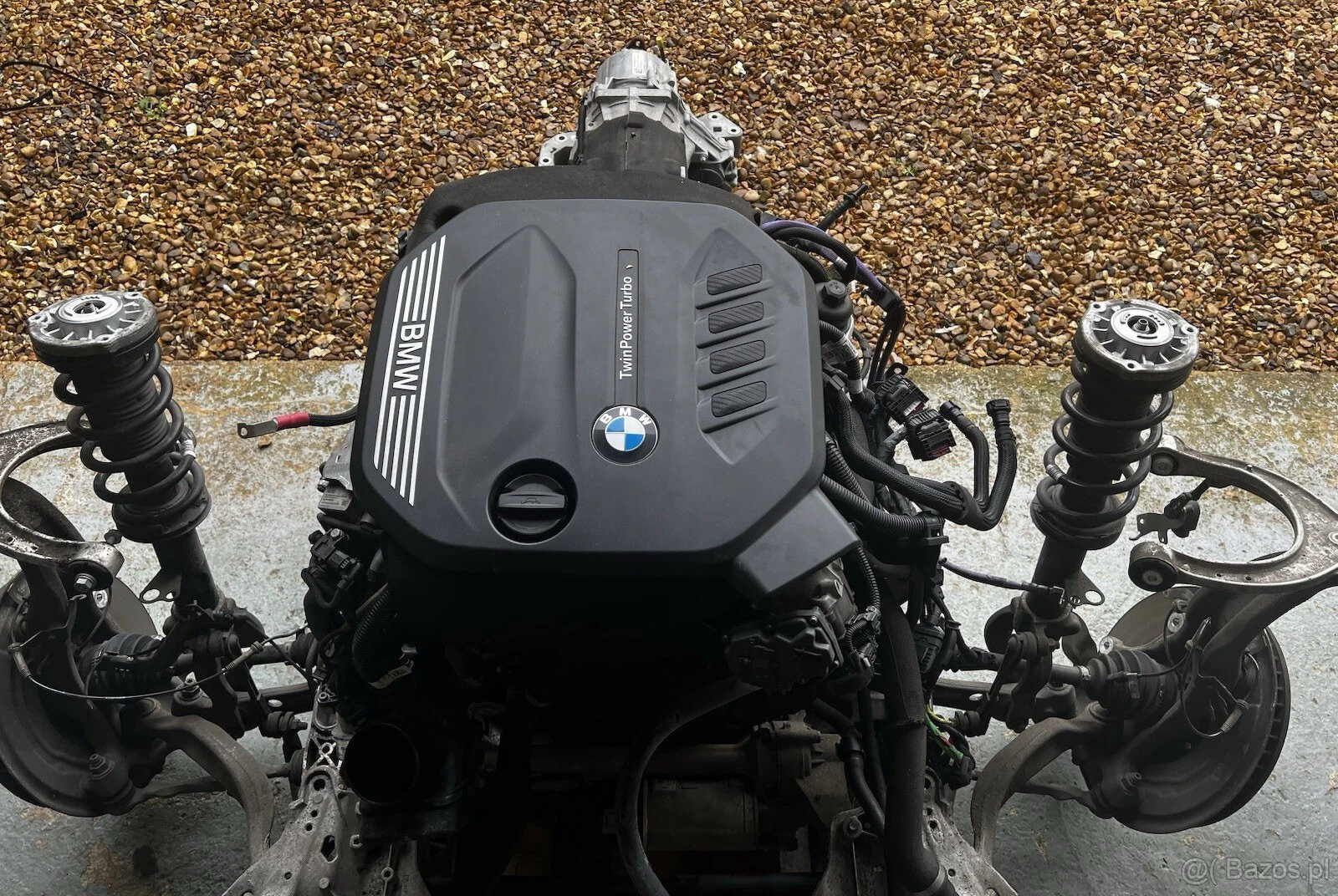 BMW G30 G31 G01 X3 Seria 5 520d Silnik kompletny B47 Xdrive
