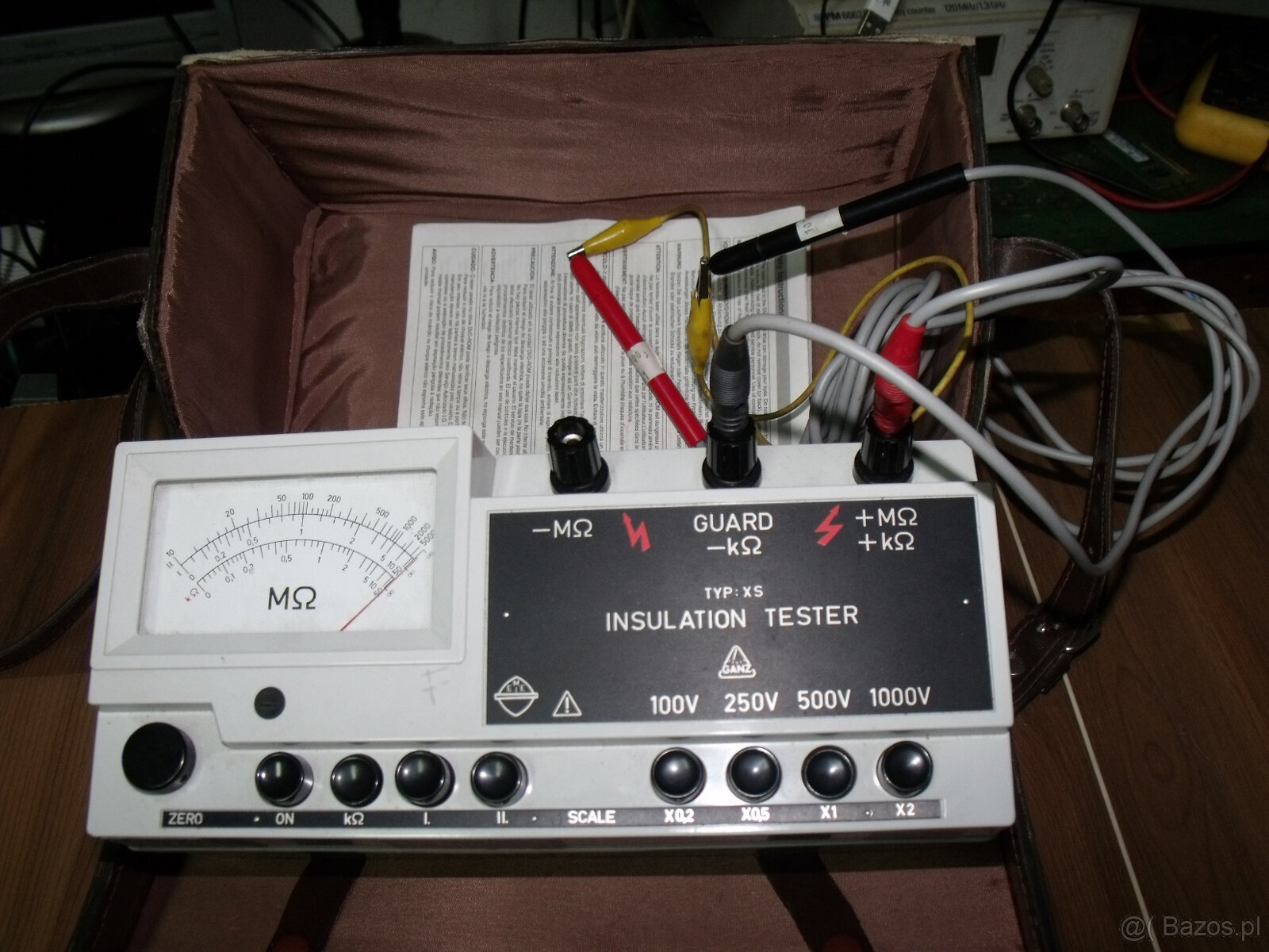 Miernik Izolacji Ganz XS 1000