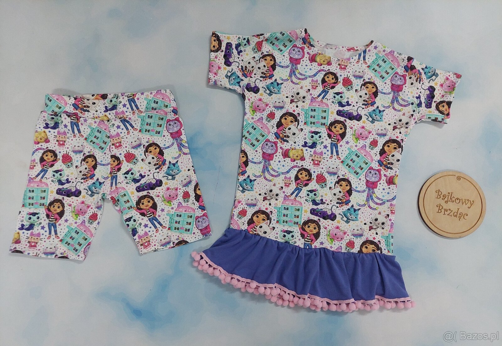 Komplet koci domek Gabi rozm 110 handmade