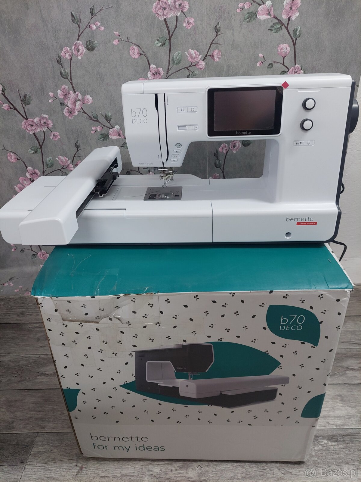 Hafciarka bernette b70 deco jak nowa gwarancja