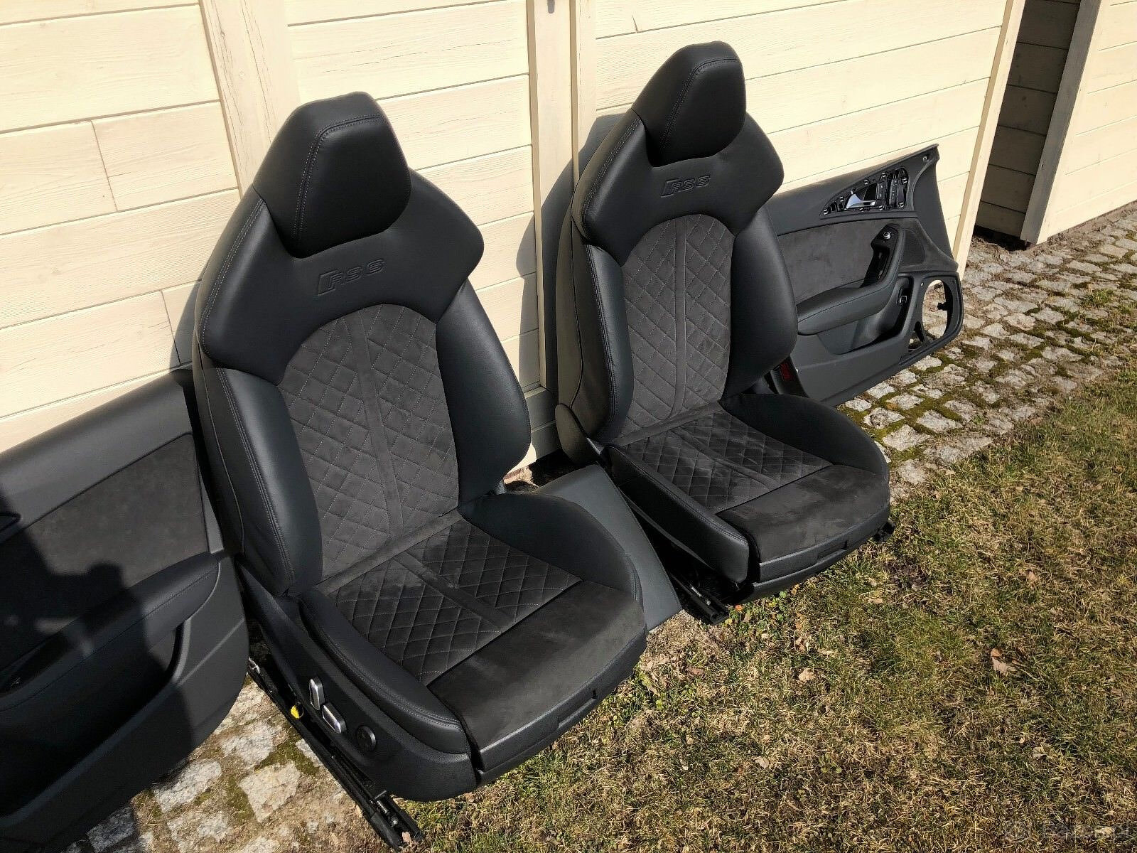 RECARO Audi A6 S6 RS6 4G C7 Fotele Alcantara