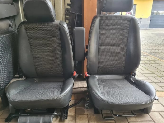 fotele skora opel zafira b 7 osobowa unikat boczki