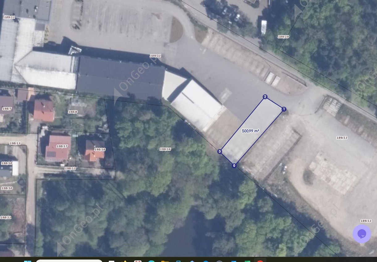 Plac 500 mkw parkingowy składowy Straszyn Obwodnica Gdańsk