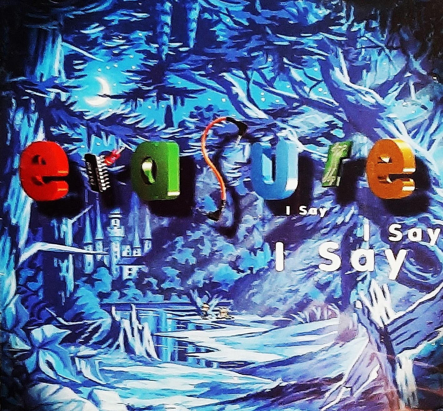 ⭐Polecam Album Cd Zespołu ERASURE- Album -I Say I Say I Say
