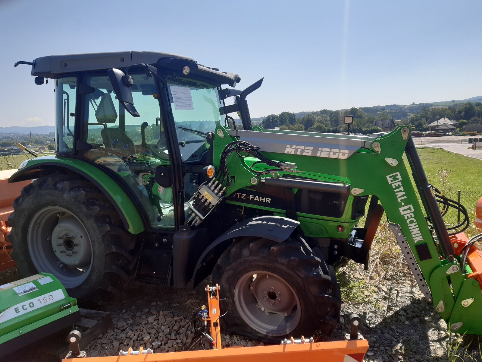 Ciągnik rolniczy deutz fahr 5080 używany