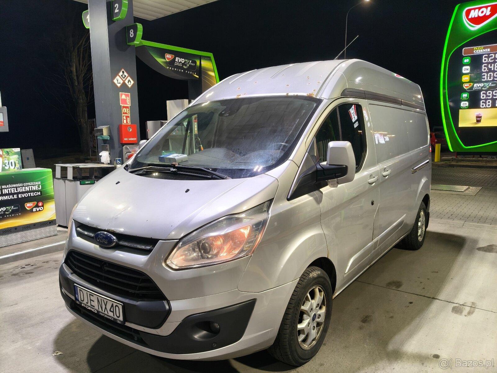 FORD TRANSIT CUSTOM 2.0 150 KM WYSOKI 2 X DRZWI OKAZJA