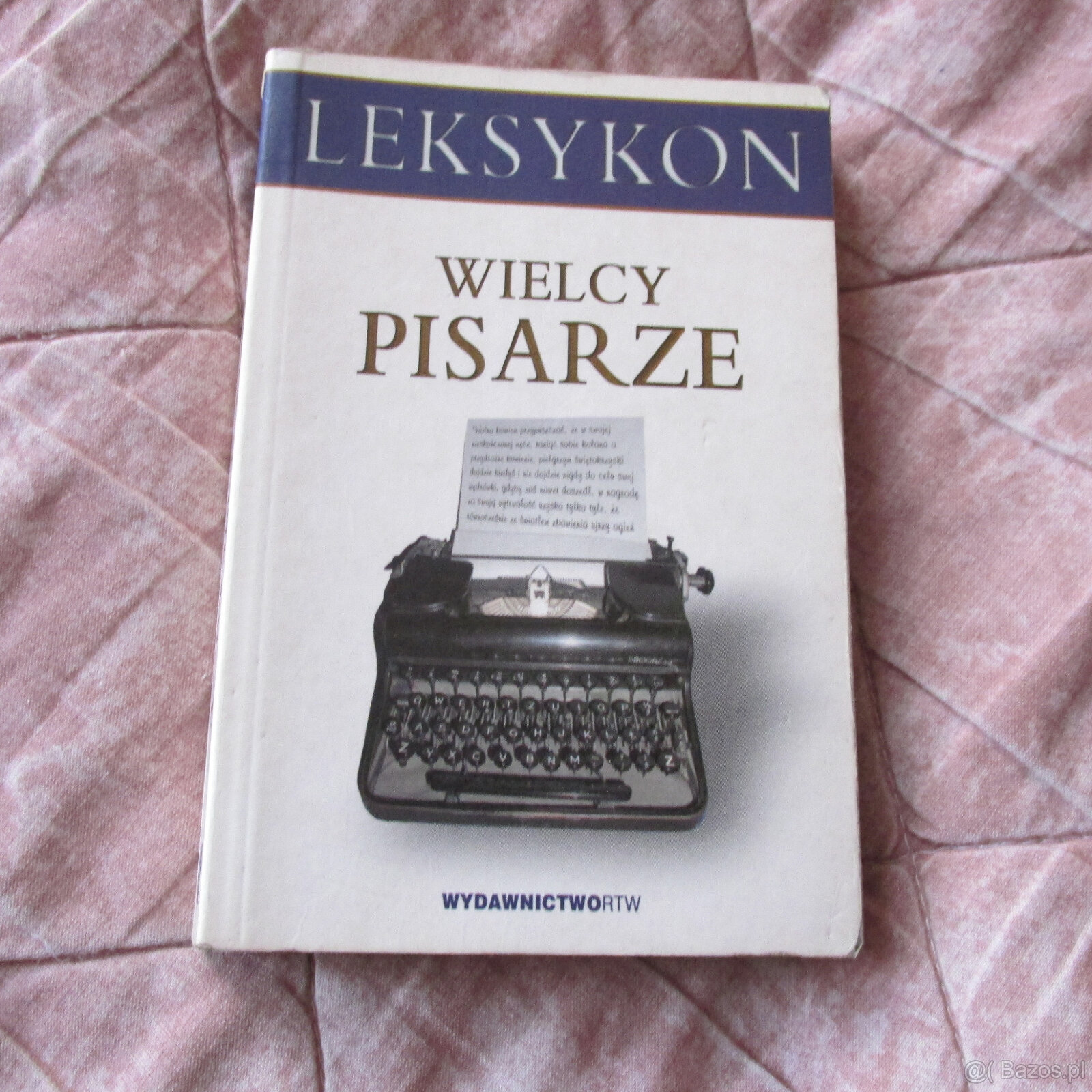 Książka - Wielcy pisarze