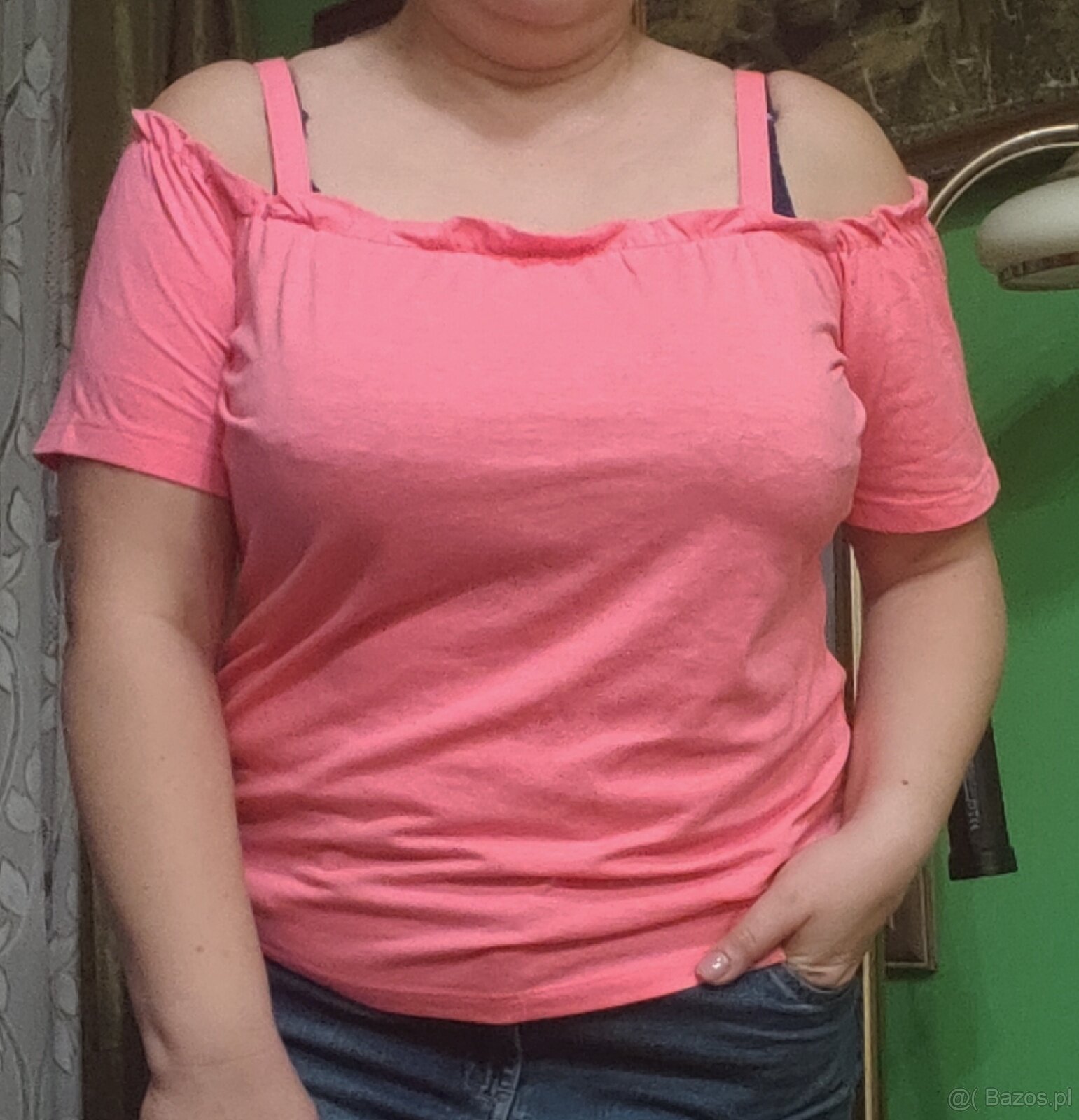 Bluzeczka typu hiszpanka z ramiączkami