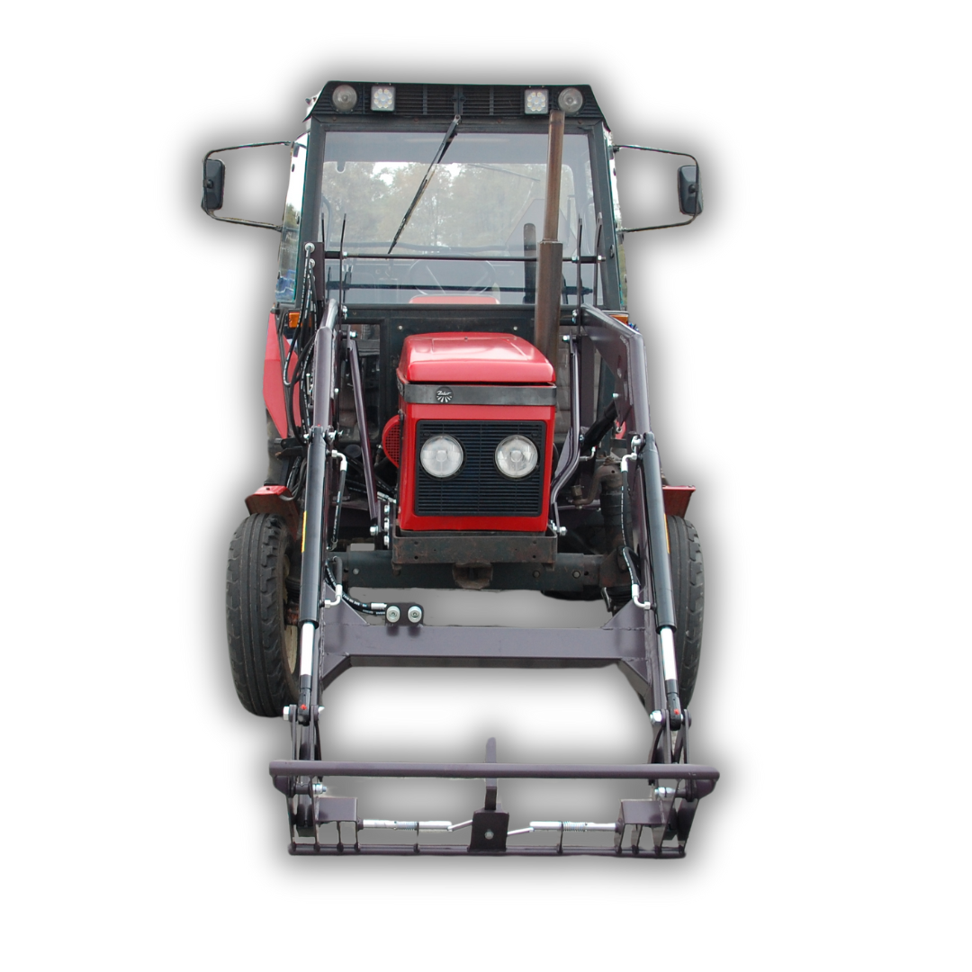 Ładowacz czołowy do Zetora z euroramką – udźwig 700 kg, 24 m - 10