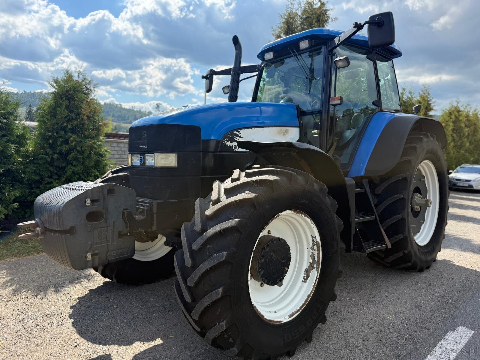 Ciągnik rolniczy New Holland TM 190 rok 2006 cena 78000 zł n - 10