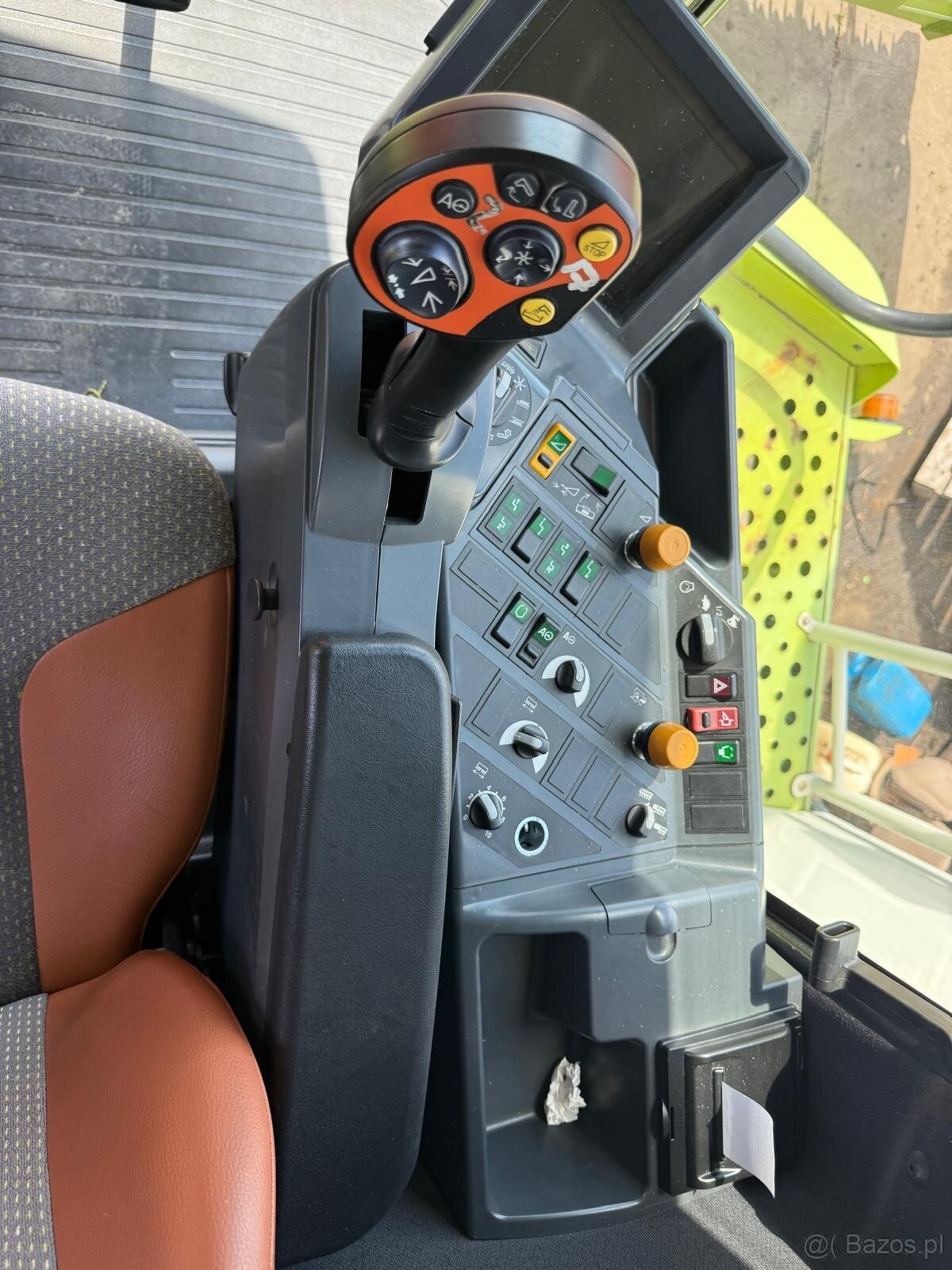 Kombajn zbożowy Claas Lexion 580 heder V750 laser pilot spro - 10