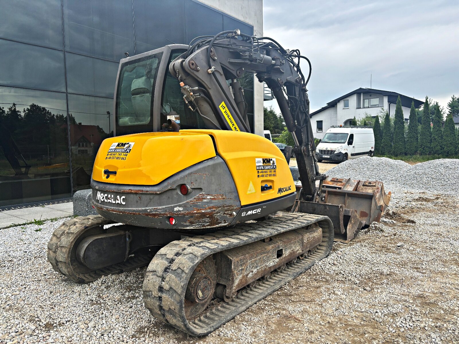 Mecalac 8 MCR MINI-KOPARKA 2010R | MECALAC 6 MCR, JCB 8065 8 - 10