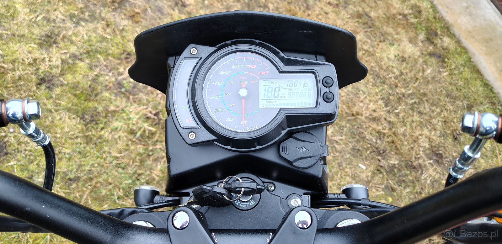 Elektryczny motorower Garelli Ciclone 50cm3+Nowy-FV23% - 10