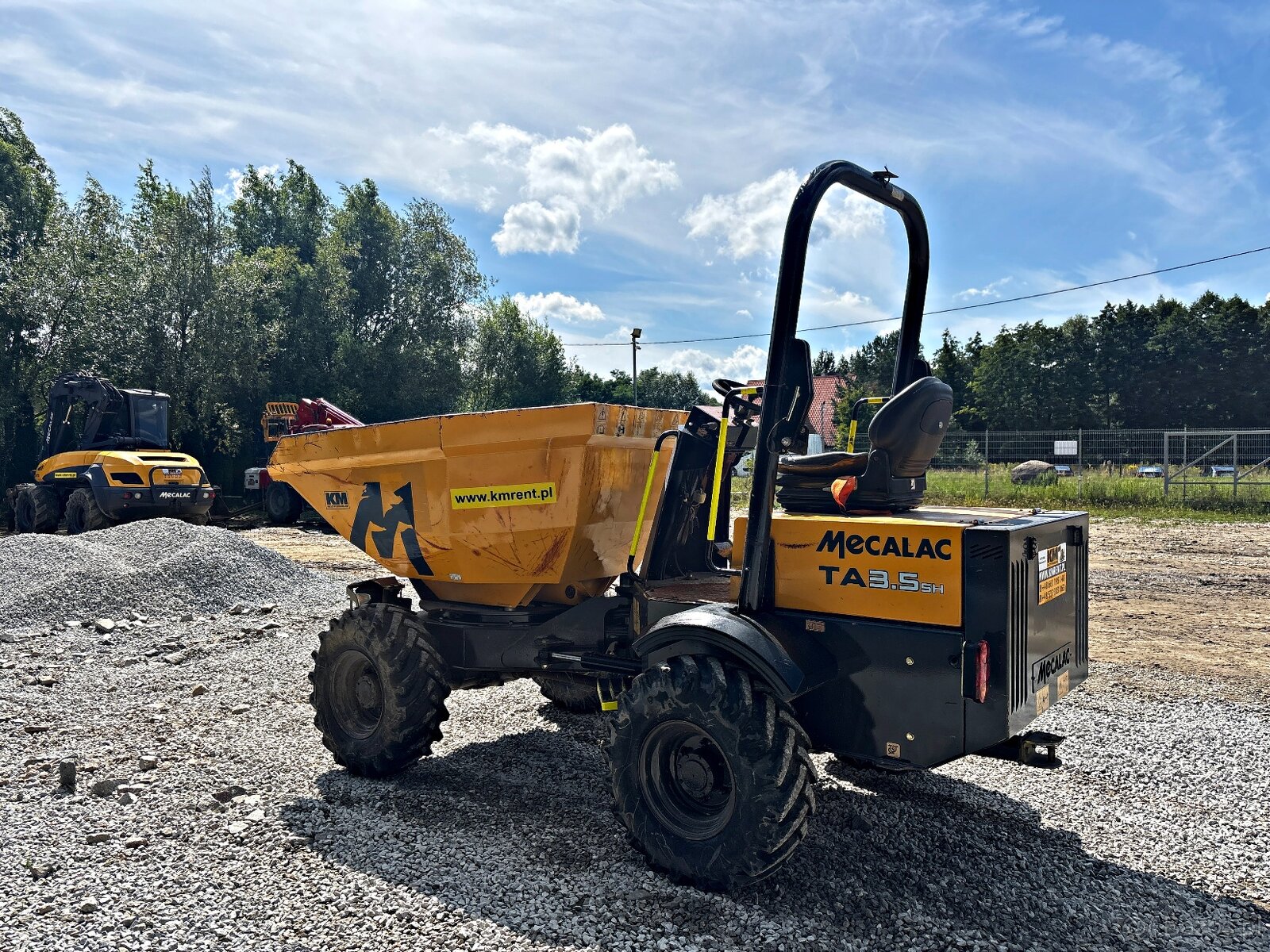 Mecalac TA 3.5 SH WOZIDŁO 2018R | JCB 3T-1, Terex TA3.5SH, M - 10