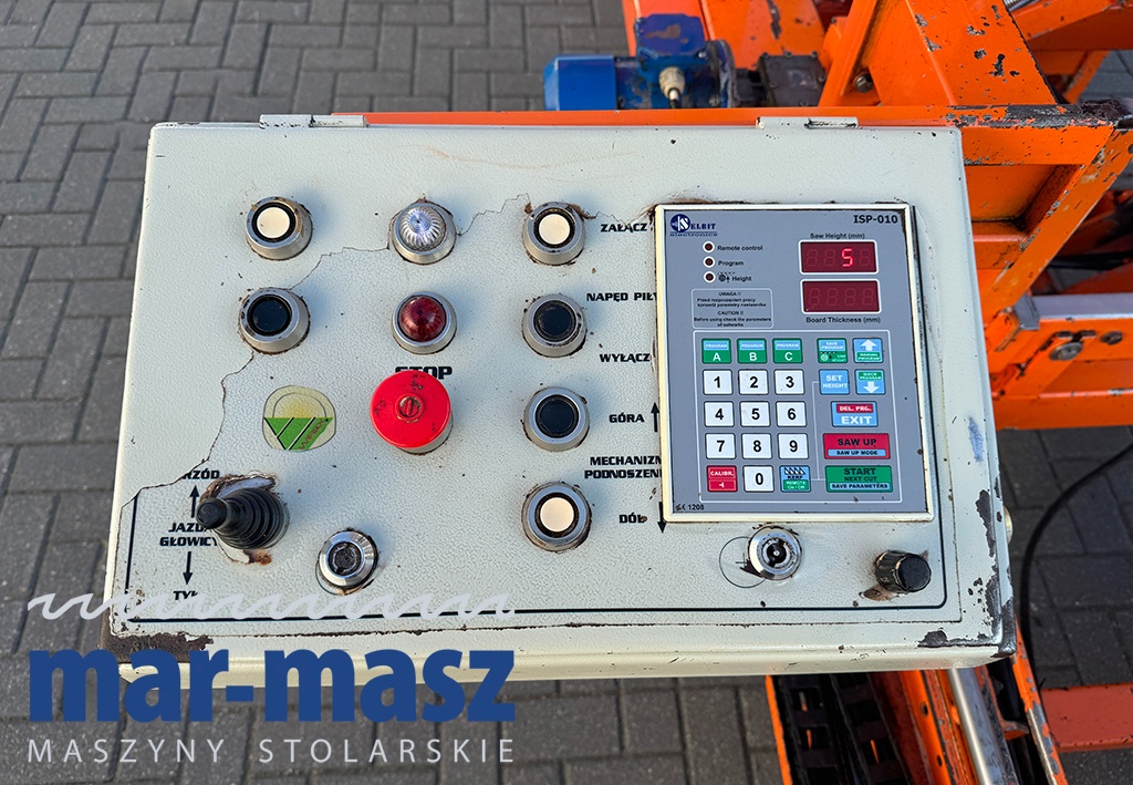 Trak pilarka taśmowa pozioma WIREX typ CZ-1/ZM do kłód - 10