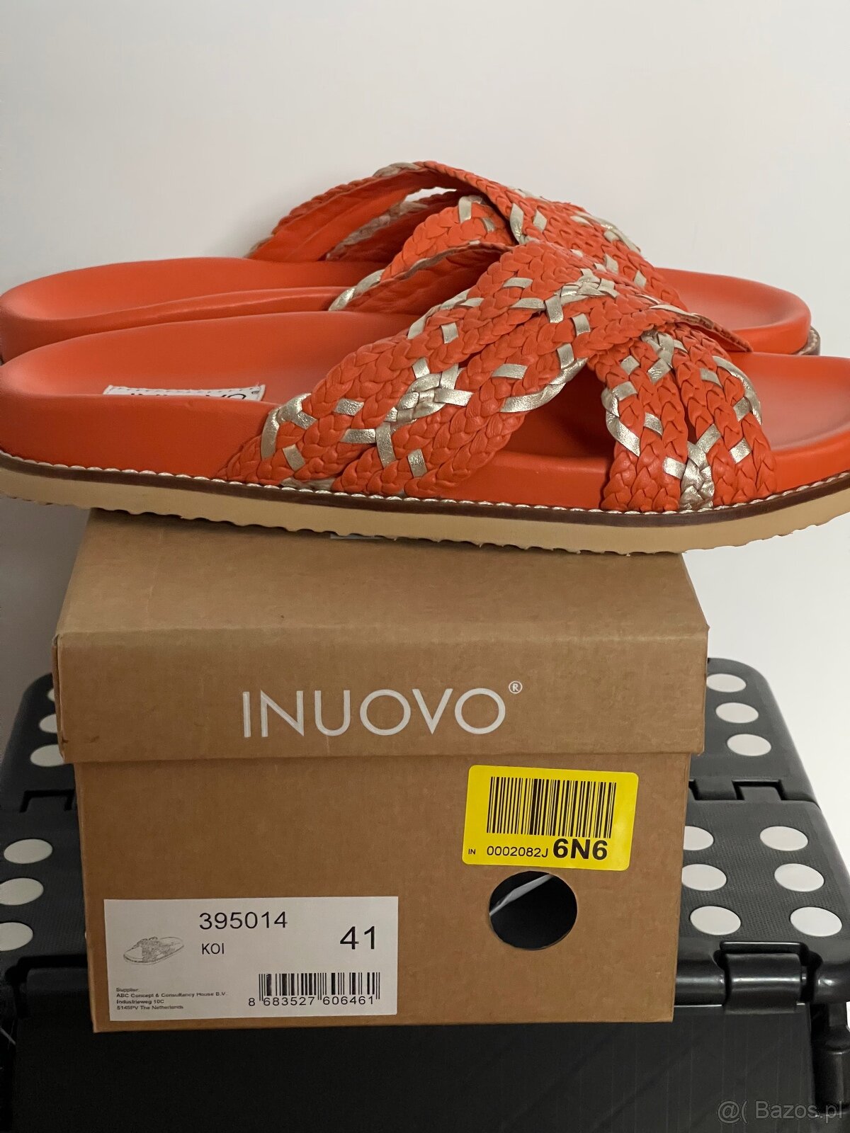 Klapki wsuwane damskie rozmiar 41 - 10