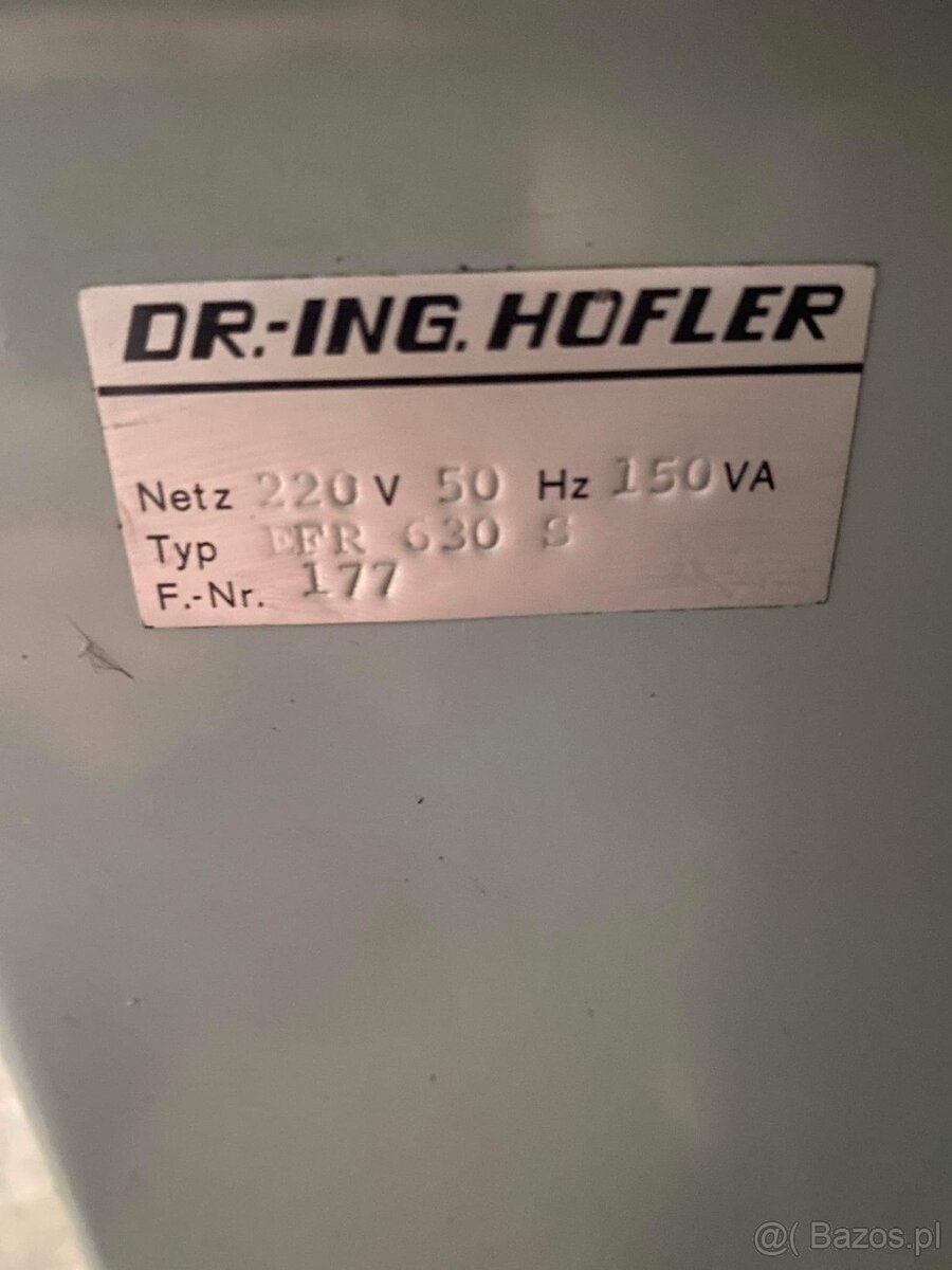 Maszyna pomiarowa do kół zębatych Hofler EFR630S - 10