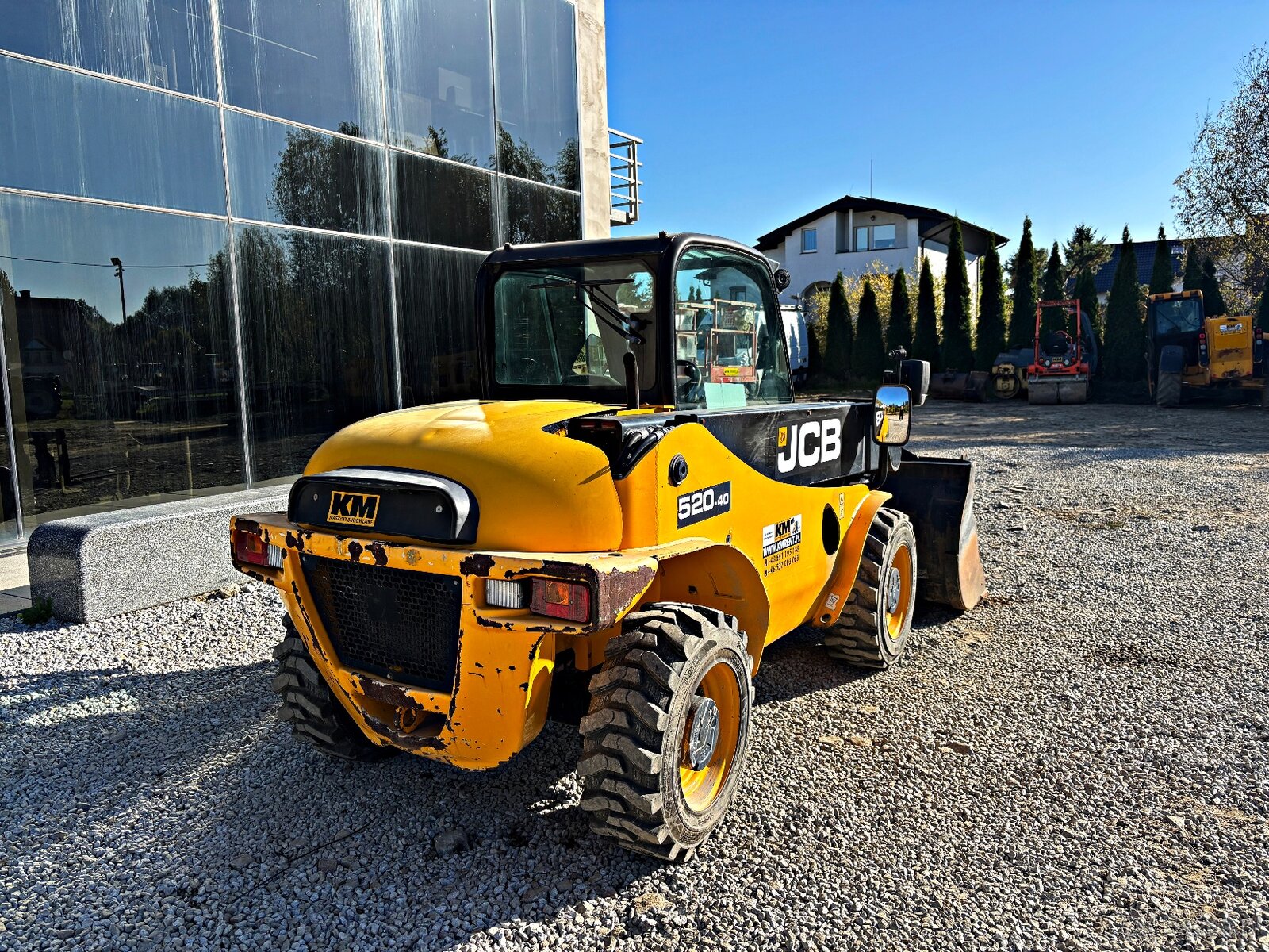 JCB 520-40 4WS ŁADOWARKA TELESKOPOWA 2019R 822 MTH | MANITOU - 10