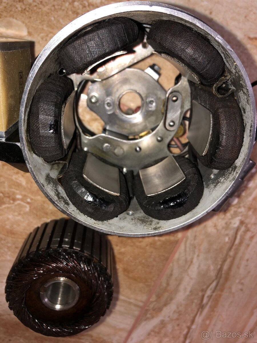 Jawa Ogar 350/12, Pérák 350/18 – prądnica po regeneracji - 10