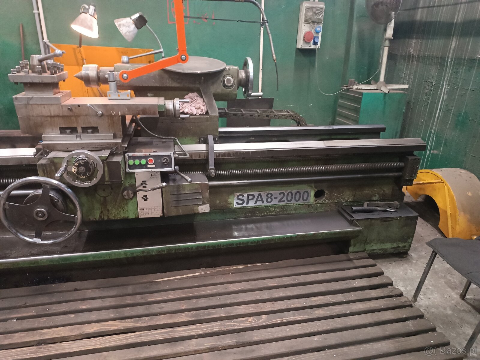 Tokarka SARO SPA8-2000 z uchwytem tokarskim 500 3-szczękowym - 10