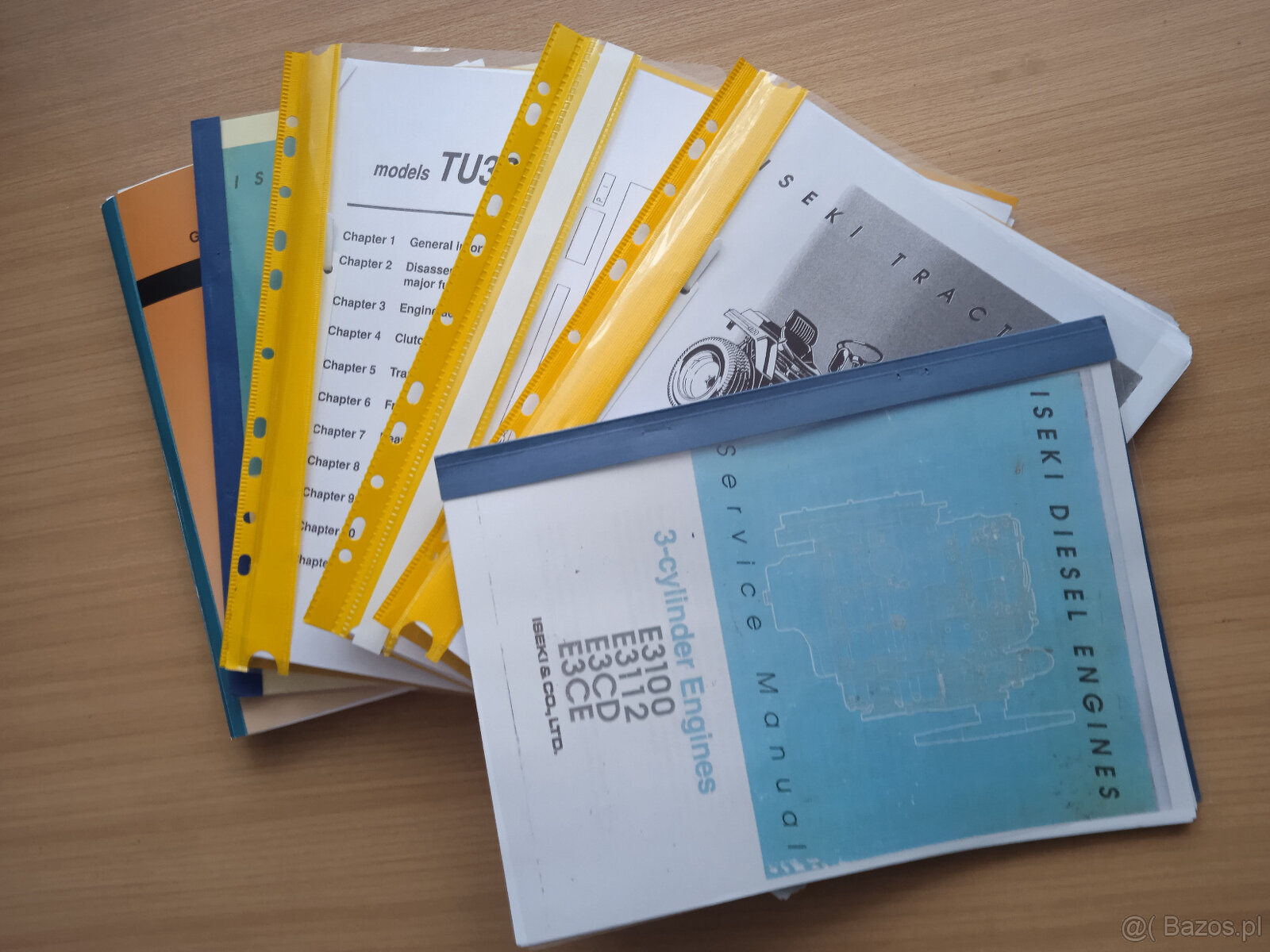 katalogi instrukcje iseki kubota yanmar japońskie traktorki - 10