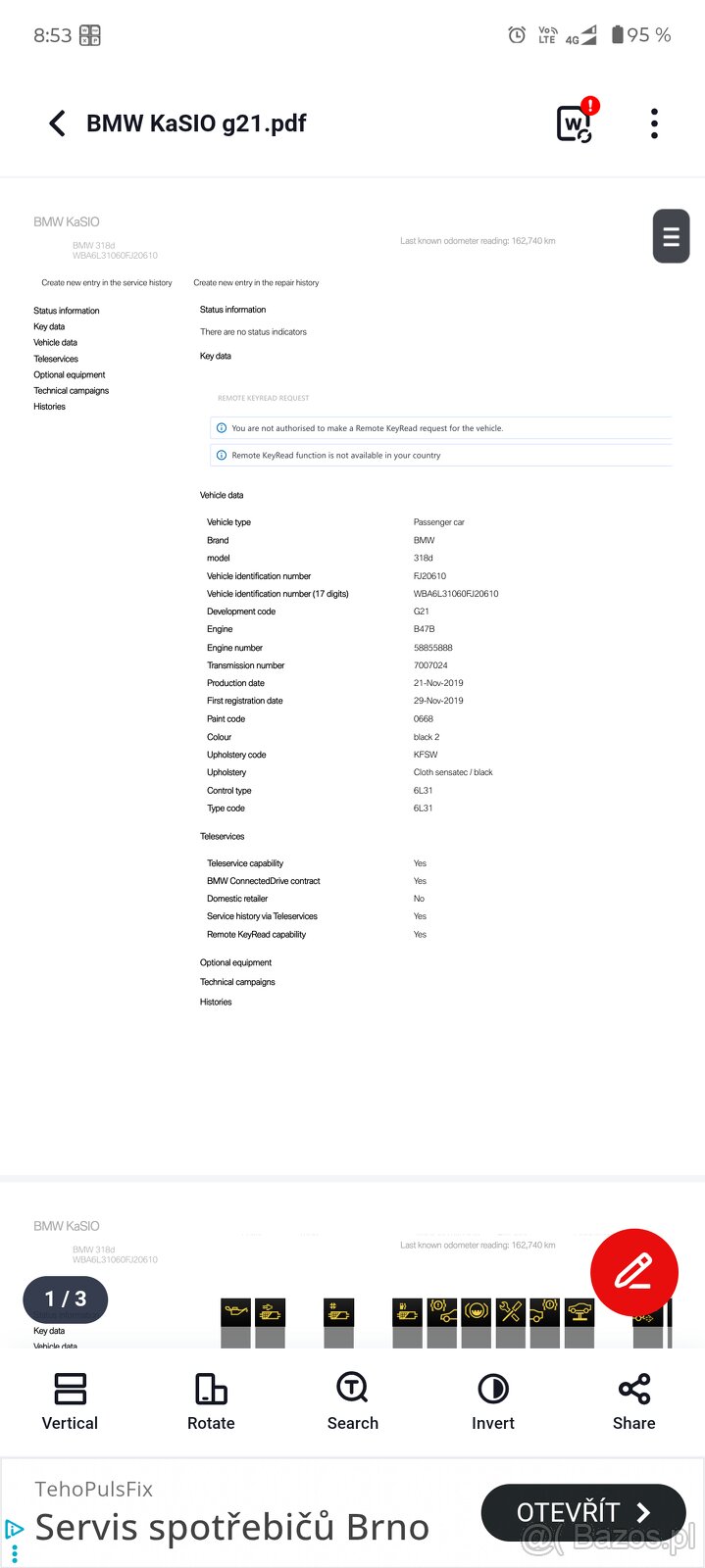 🔥BMW 318D G21 - Top ekonomiczny elegancki (pełne wyposaż - 10