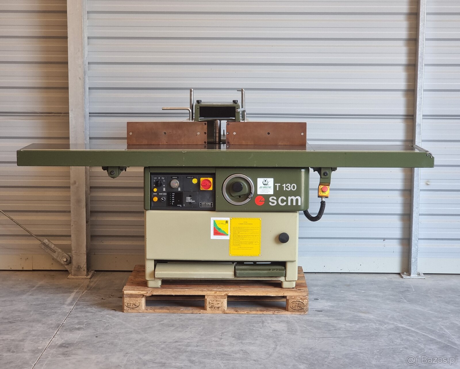 Frezarka dolnowrzecionowa SCM T130 - 10