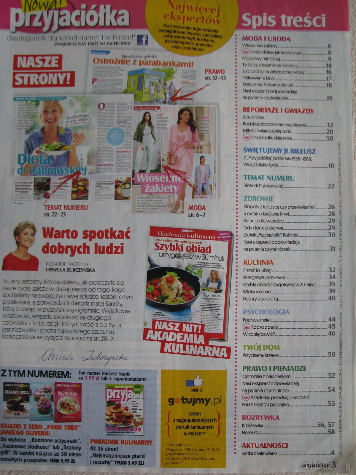 Przyjaciółka z 2017 i 2018 r –dwutygodnik 2,50 za egzemplarz - 10