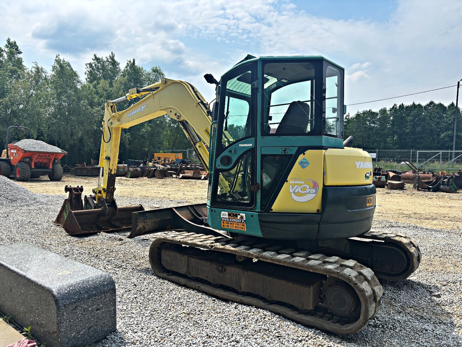 Yanmar VIO 75 KOPARKA GĄSIENICOWA 2007R. | Yanmar vio80 kubo - 10
