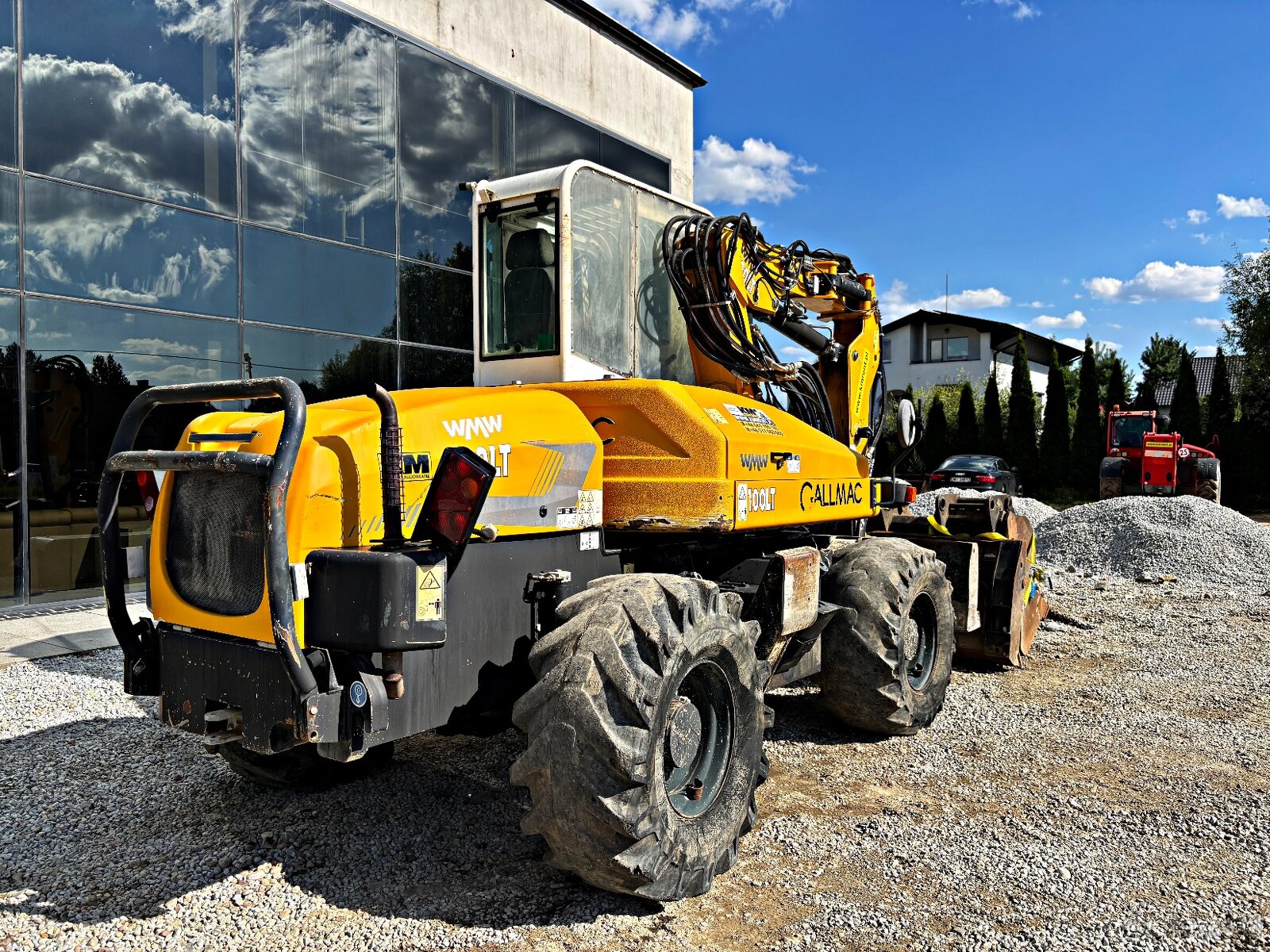 GALLMAC WMW 100LT KOPARKA KOŁOWA 2012R | KOMATSU PW 98, 110, - 10