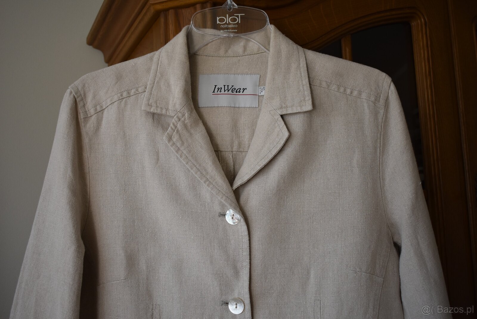 Żakiet vintage len firma InWear - 10