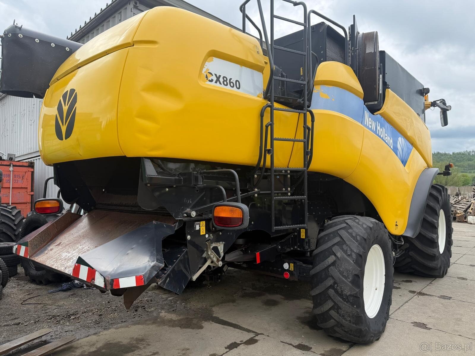Kombajn zbożowy New Holland CX 860 stół do rzepaku klimatyza - 10