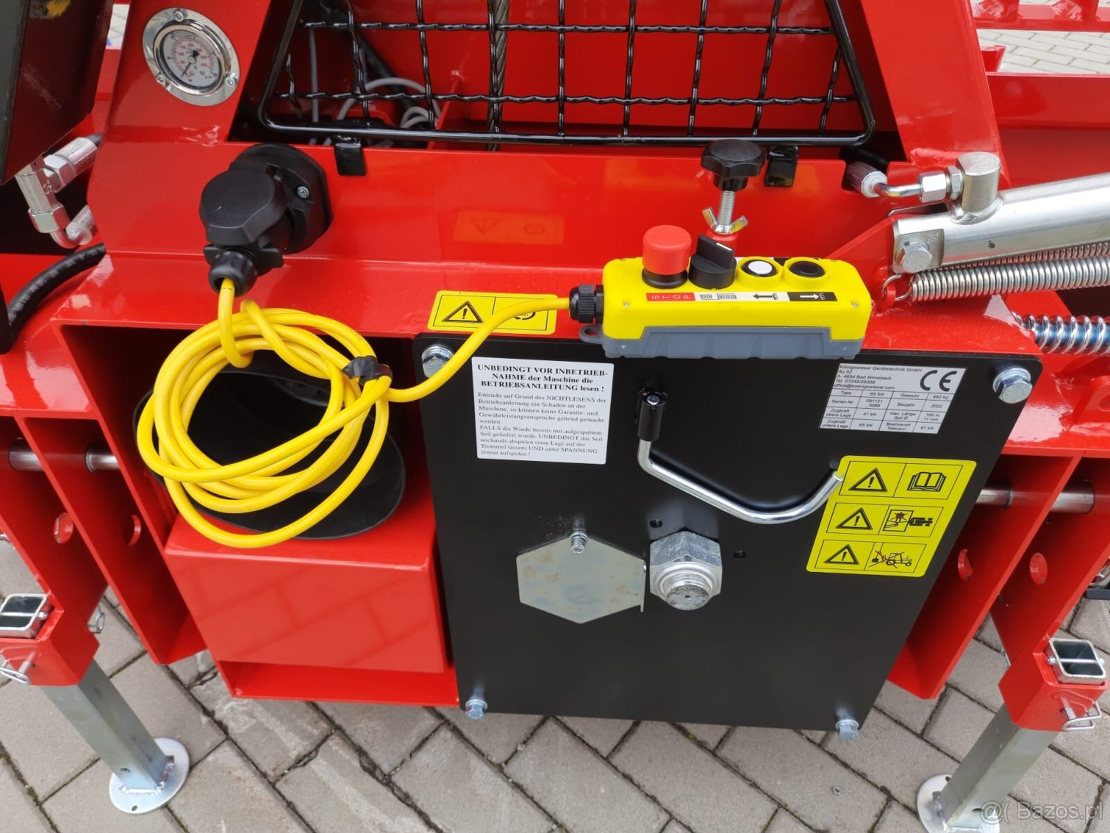 wciągarka 4,2 t zdalne sterowanie - 10