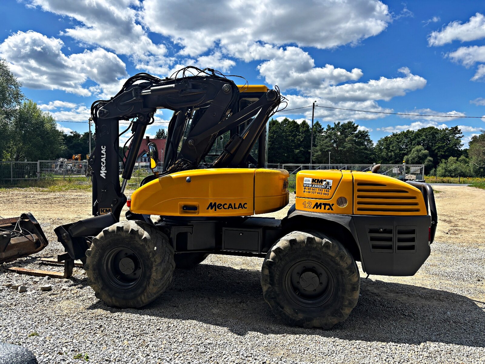 Mecalac 12 MTX KOPARKO-ŁADOWARKA 2014R. | MECALAC MSX MXT 71 - 10
