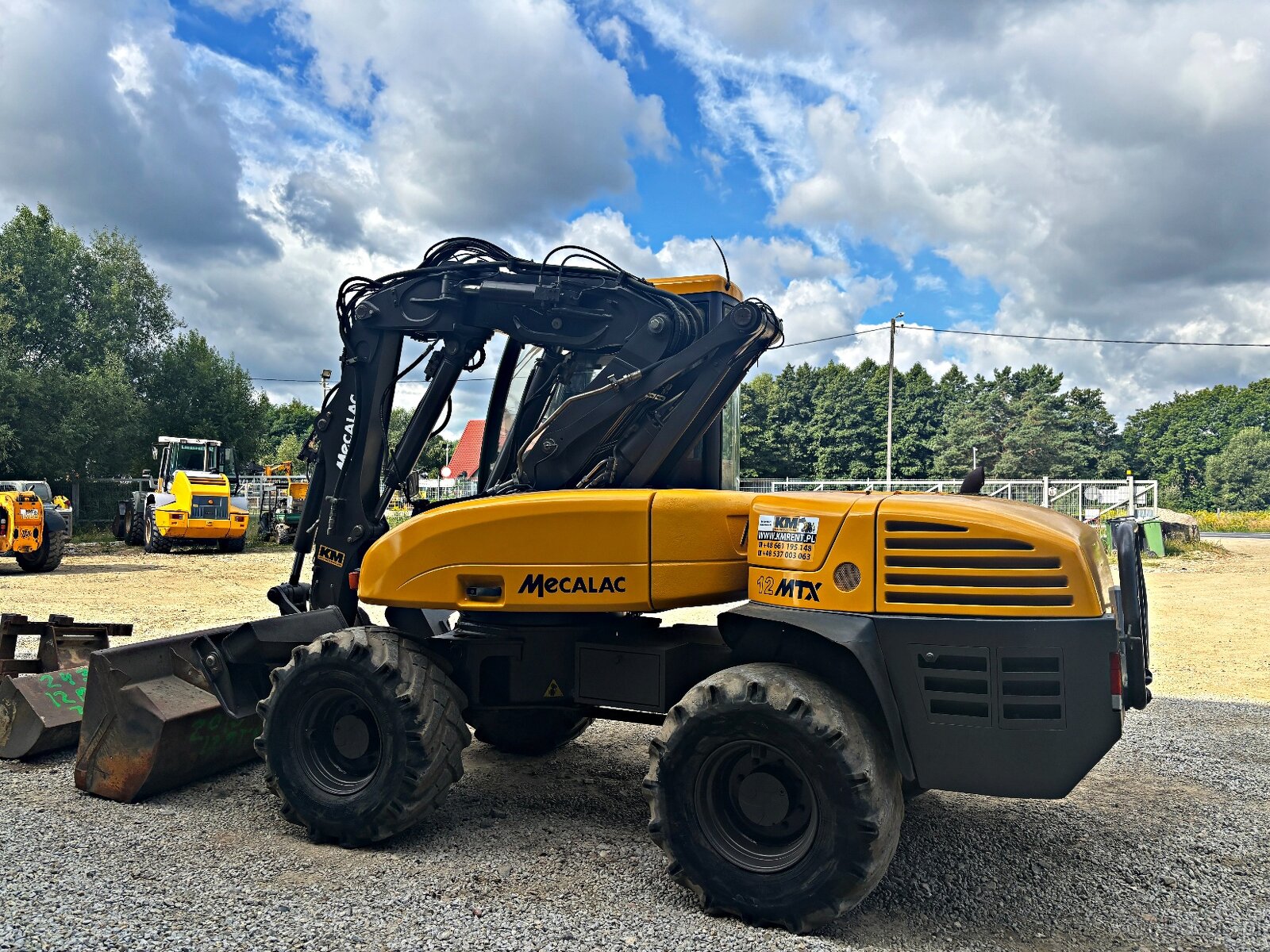 Mecalac 12 MTX KOPARKO-ŁADOWARKA 2015R | MECALAC MSX MXT 714 - 10